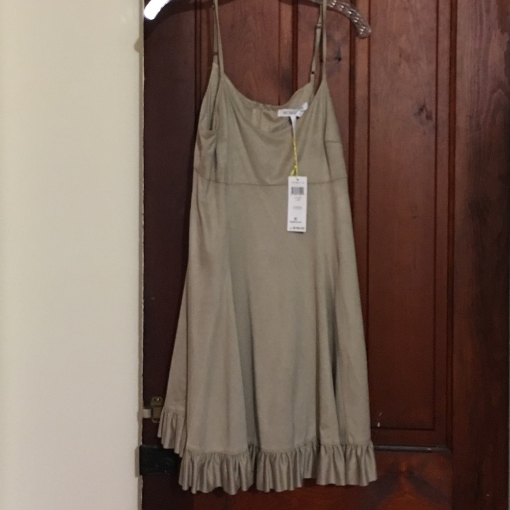 BCBGeneration Sand Size 8 suede dress