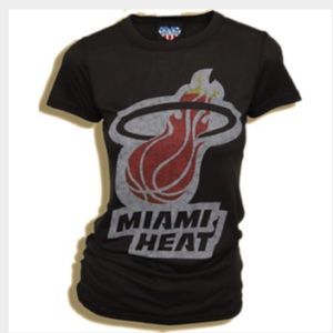 Junk Food Miami Heat T-Shirt