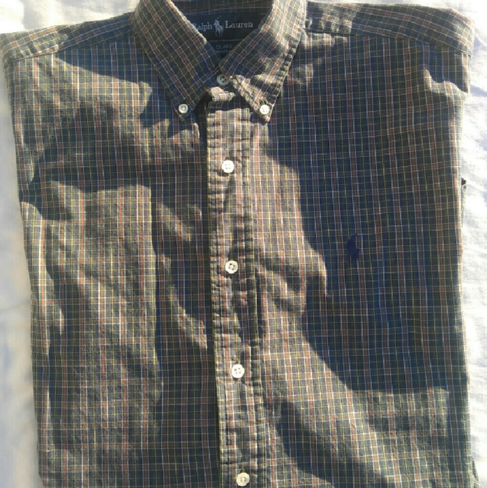 Ralph Lauren Button Down Mens Size Small