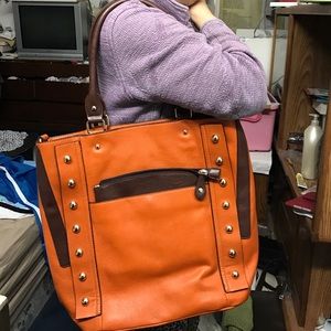 Big Orange Tote Bag
