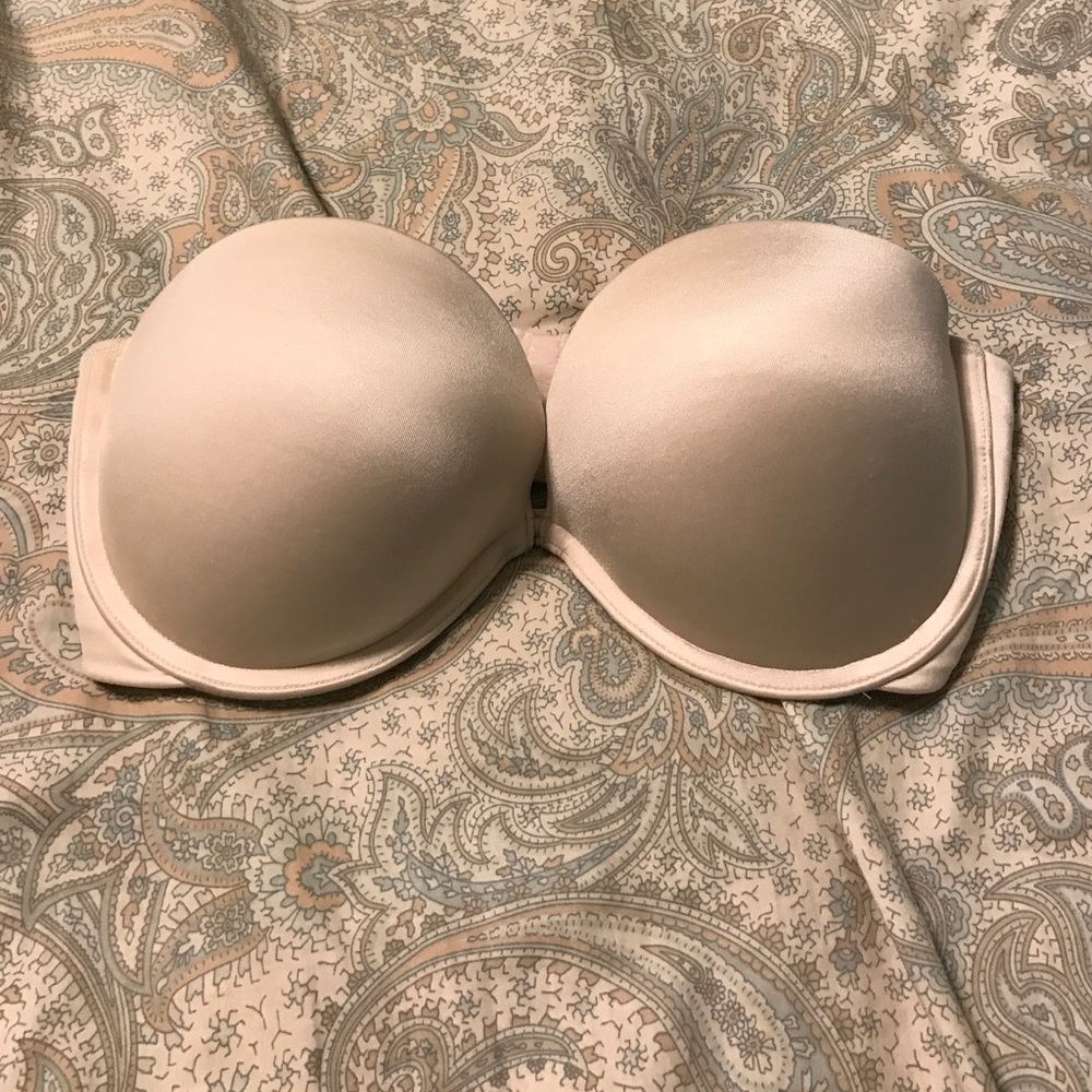 Strapless bra