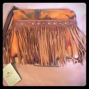 Tye dye Cassini wristlet