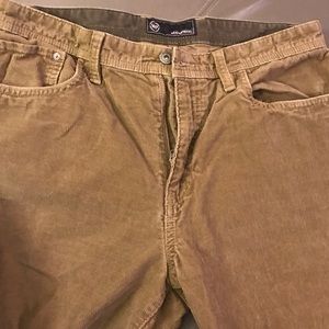 Weatherproof, corduroy, 34/32, tan