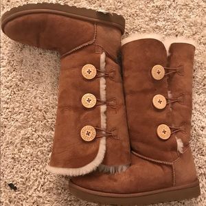 UGG button boots