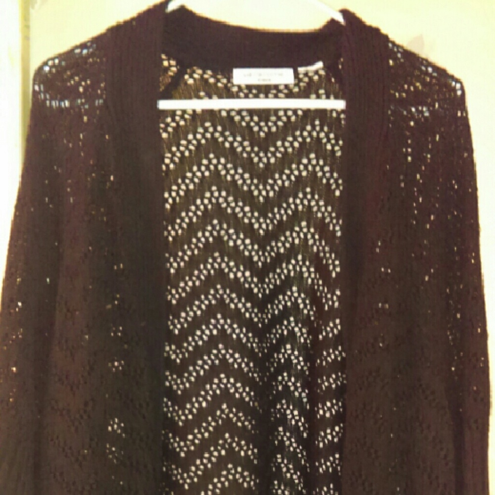 Liz Claiborne Crochet Shrug