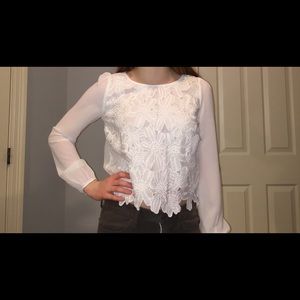 white top