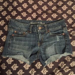 America eagle jean shorts