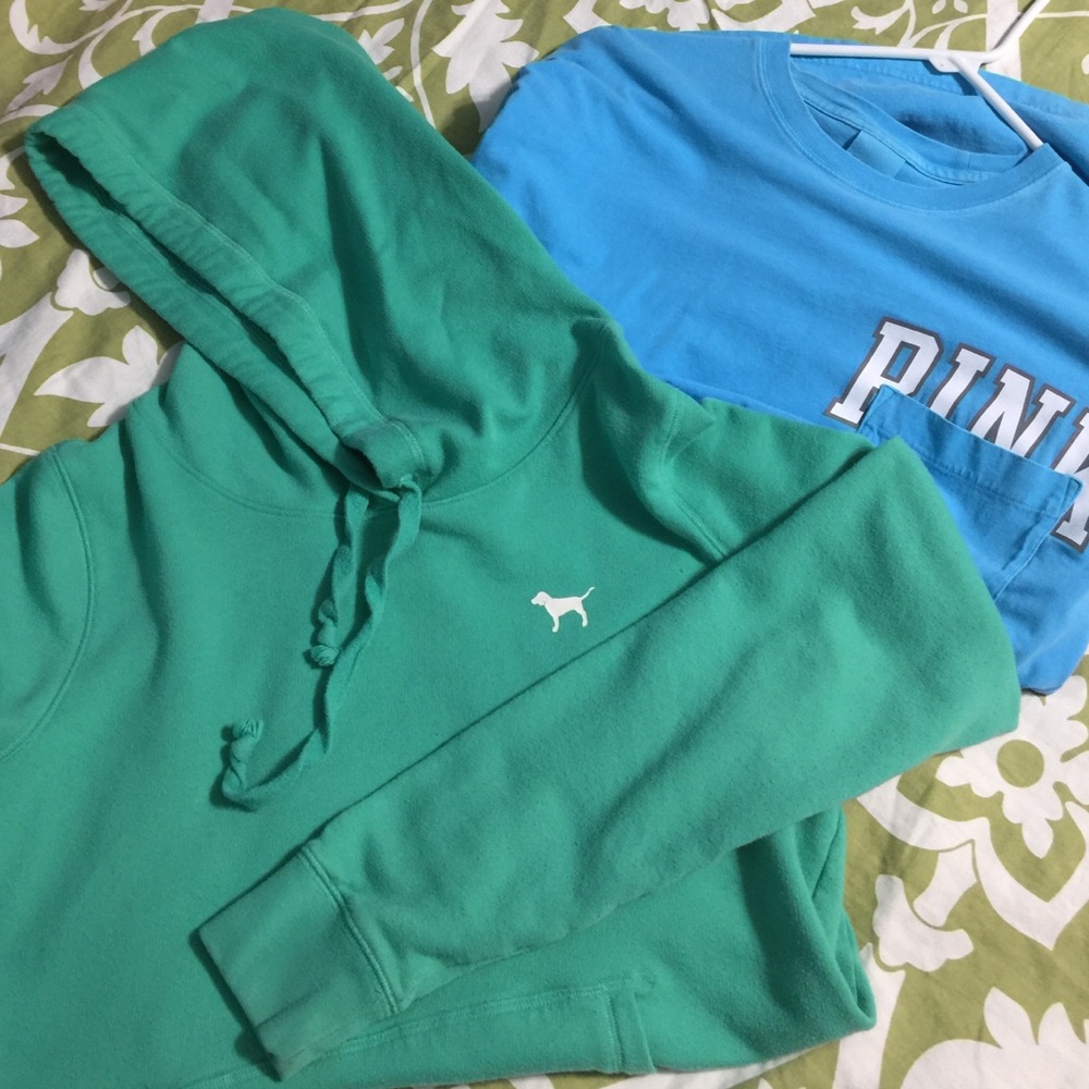 Two PINK long sleeves!