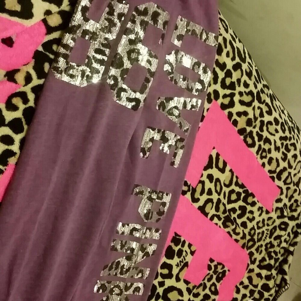 Victorias secret pink sweatpants