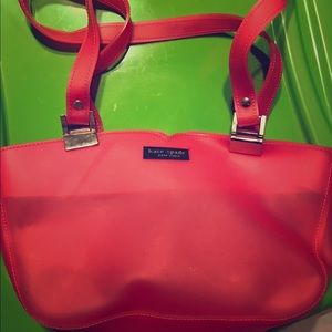 Kate Spade Pink Lip Small Tote