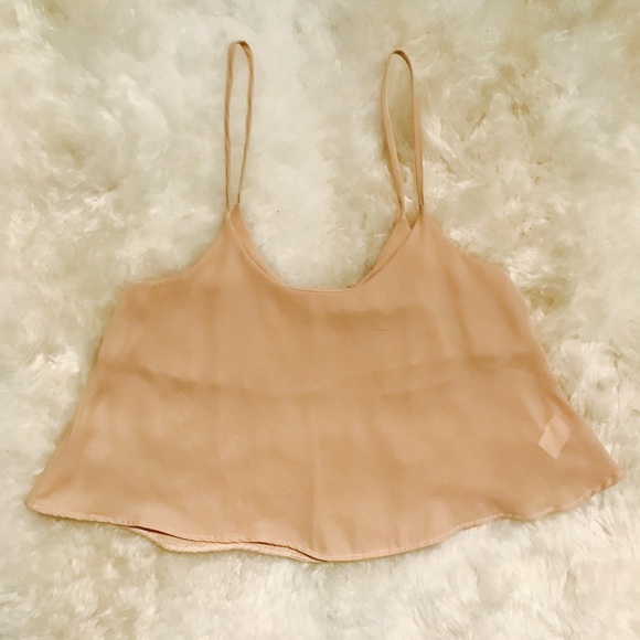 John Galt California Flowy Crop Camisole - Picture 1 of 3