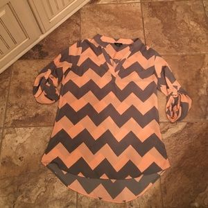 Rue 21 Chevron blouse
