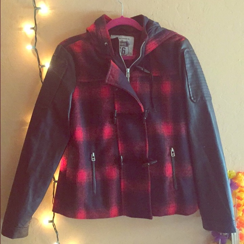 Warm leather Jacket