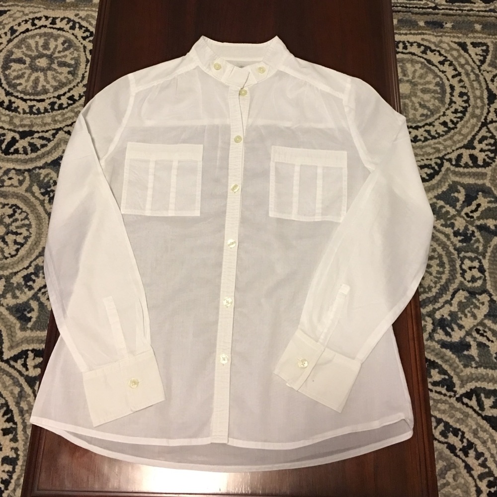 Banana Republic double pocket button down