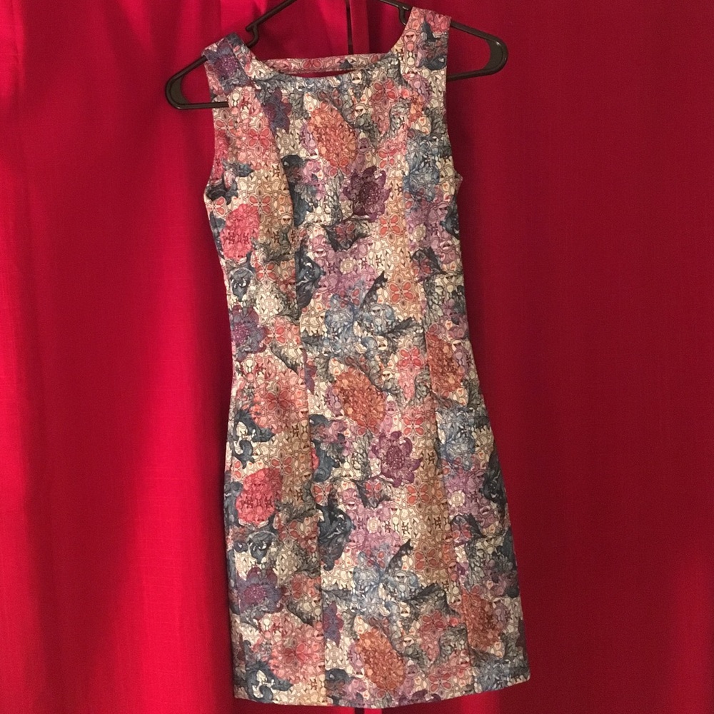 H&M multicolor floral dress