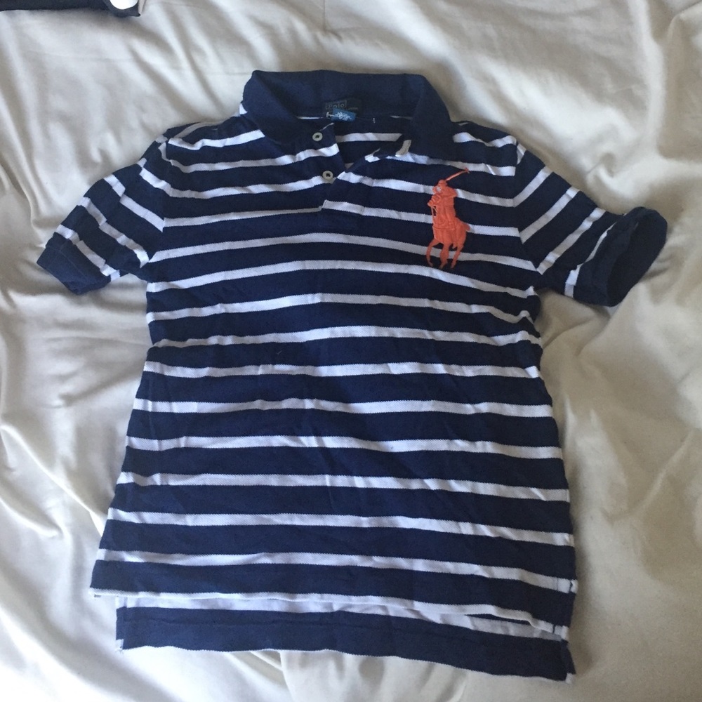 Used Boys Short Sleeved Polo Shirt