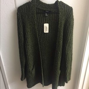 Olive cardigan