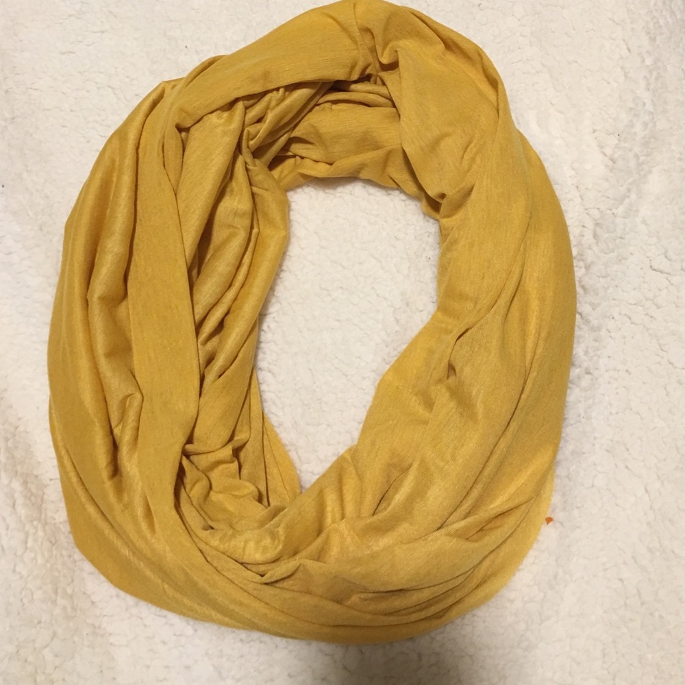 Mustard Infinity Scarf