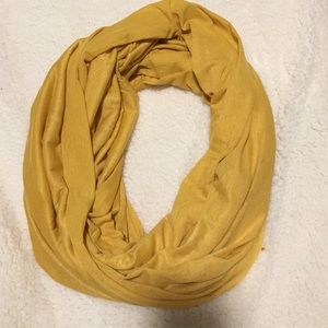 Mustard Infinity Scarf