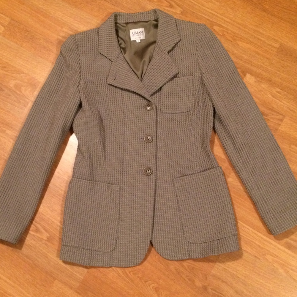 Armani Knit Blazer - Picture 1 of 4