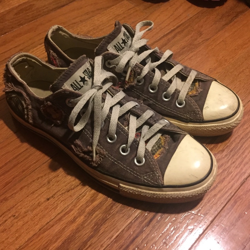 Rare Vintage Low Cut Brown Converse