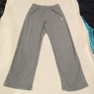Gray Nike sweatpants kids