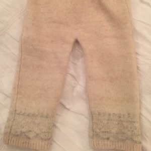 Burberry 100% cashmere baby pants 12M