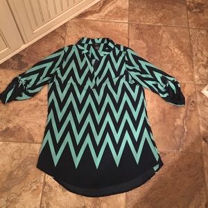 Rue 21 Chevron blouse
