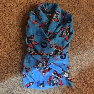 4T Thomas the train bathrobe