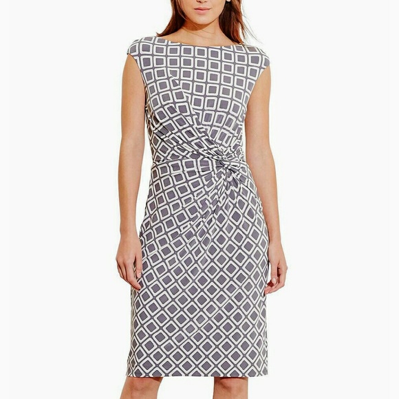 Lauren Ralph Lauren Dresses & Skirts - Ralph Lauren geometric jersey dress NWOT
