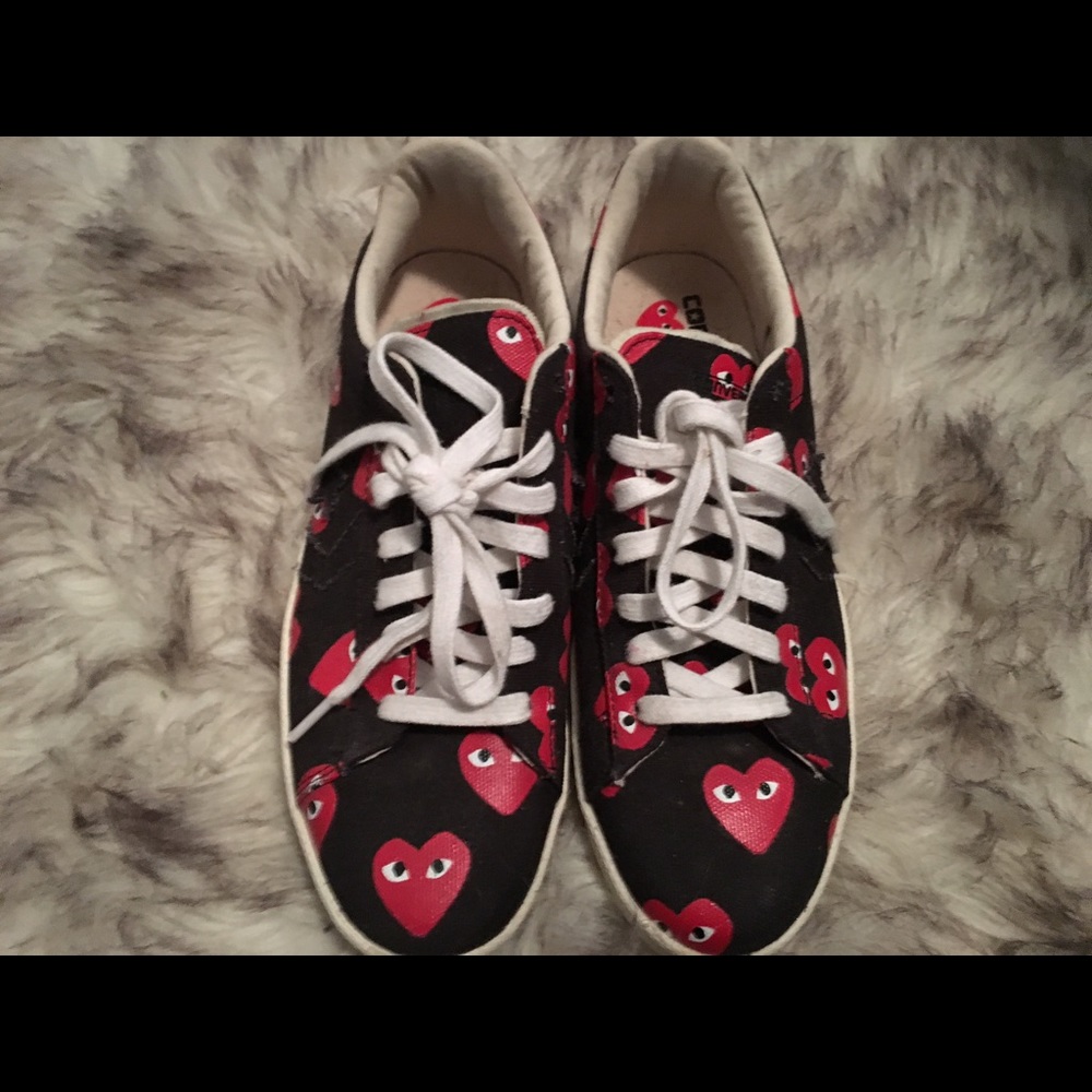 Converse comme des garçons low tops