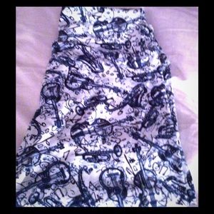 BNWT MUSICAL INSTRUMENTS LULAROE LEGGINGS! UNICORN