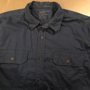 Lucky brand, utility shirt, xl, cotton, long slv