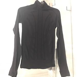 Black Zella long sleeve workout top