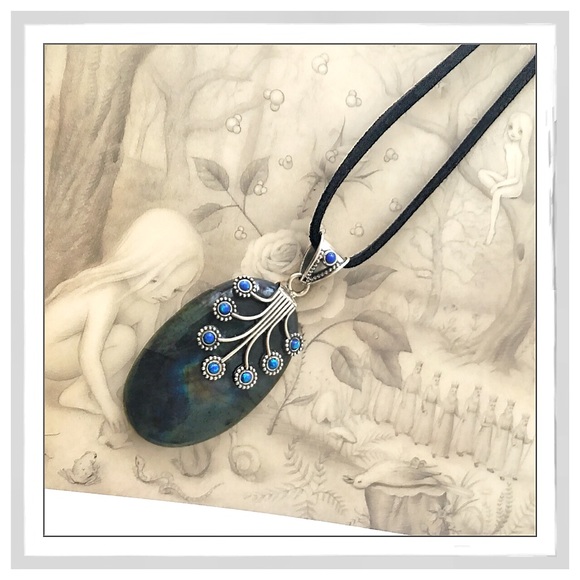 Healing Stones And Crystals Jewelry - ✨Sterling Silver Labradorite Healing Necklace ✨