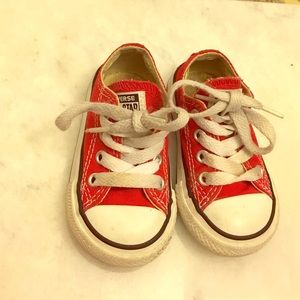 Red converse