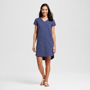 Merona Striped T-Shirt dress