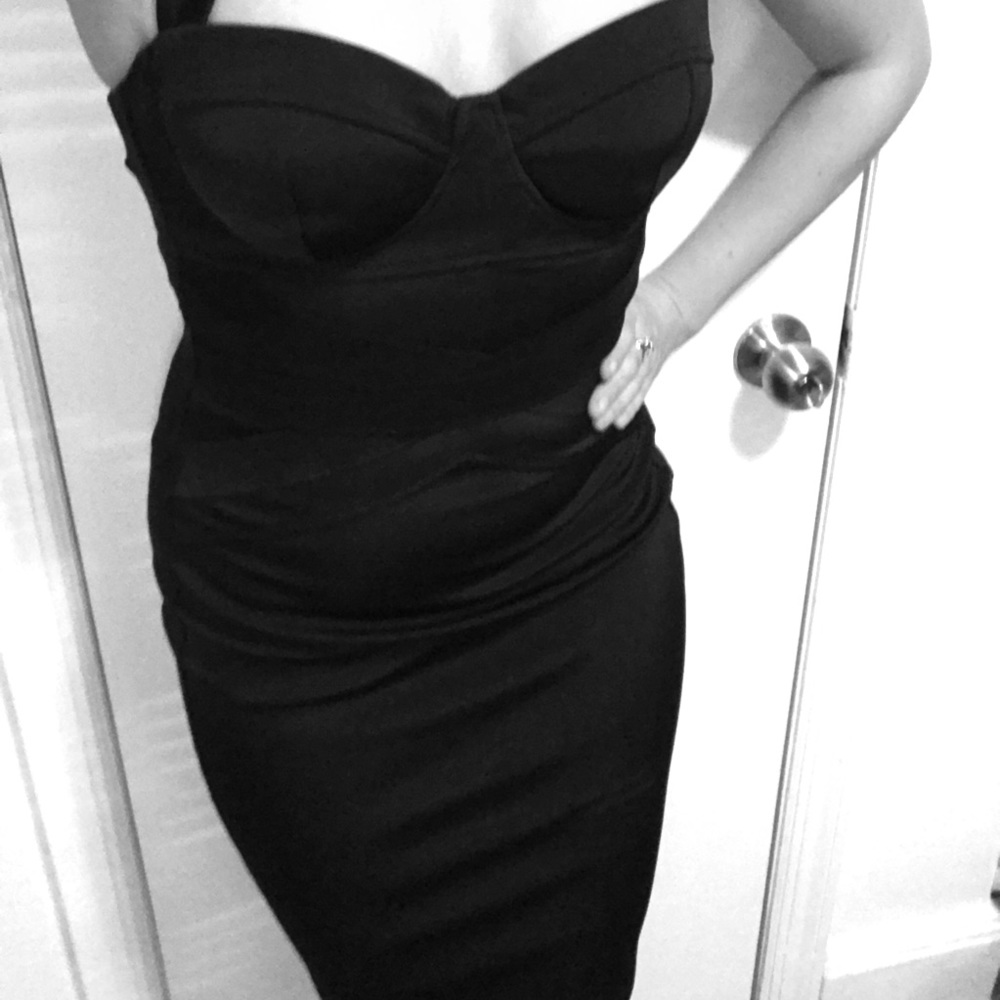 Guess by Marciano evening black dress