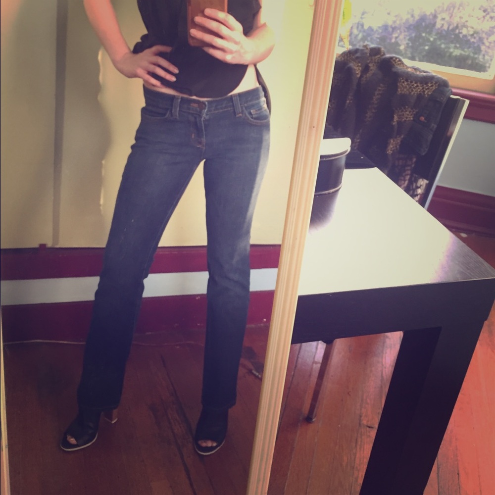 J Brand straight leg jeans