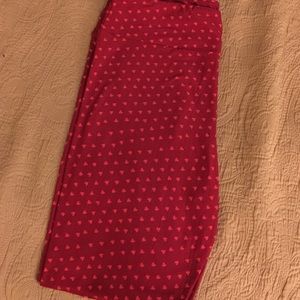 Lularoe Valentines Day leggings