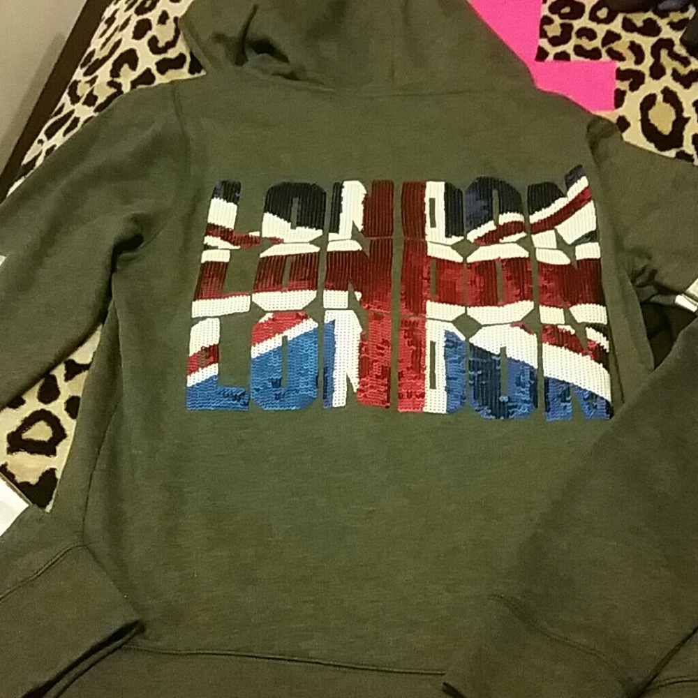 Victorias secret pink London hoodie