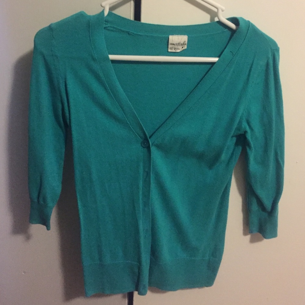 Mint cardigan