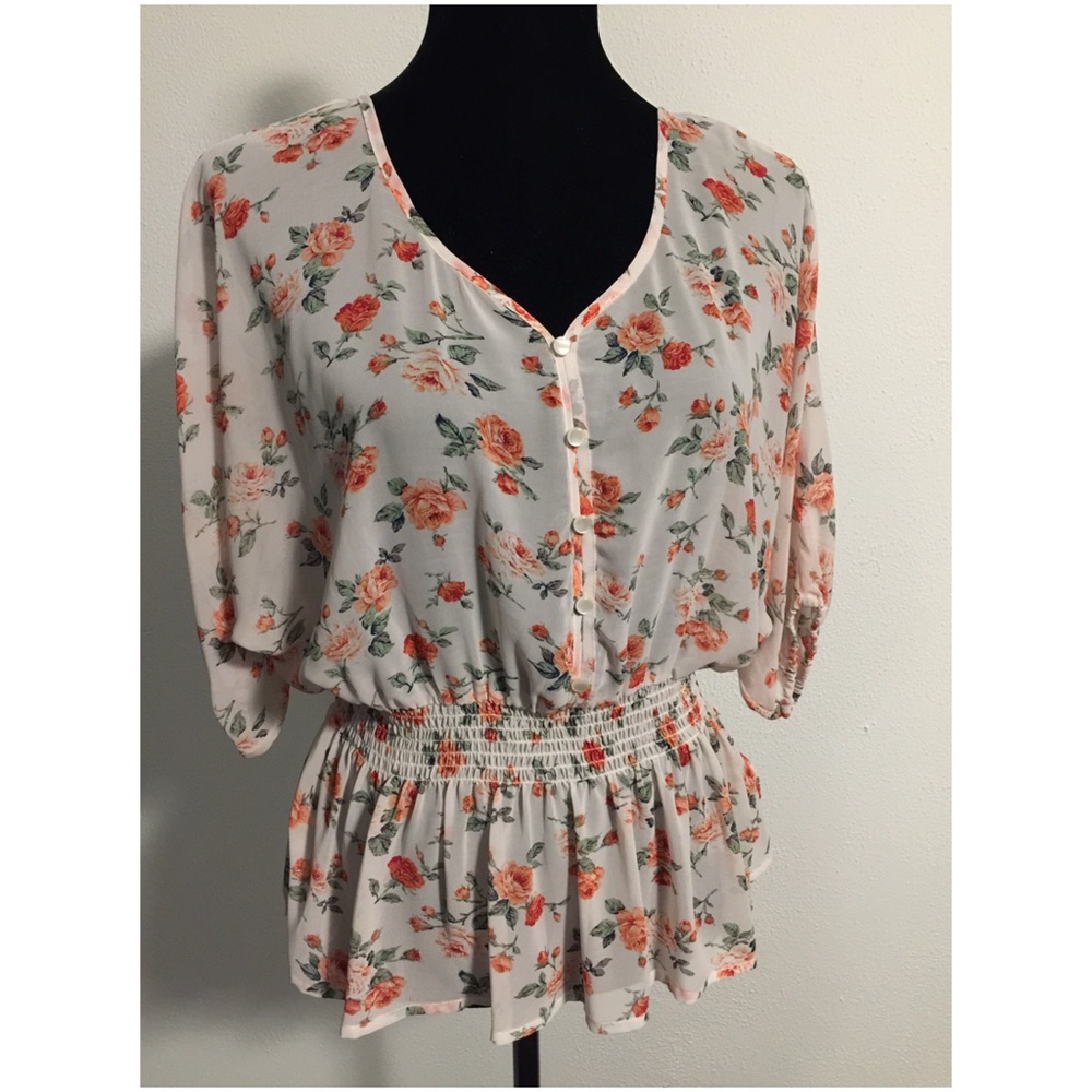 Forever 21 floral top