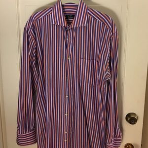 Men's multi stripe boutique shirt