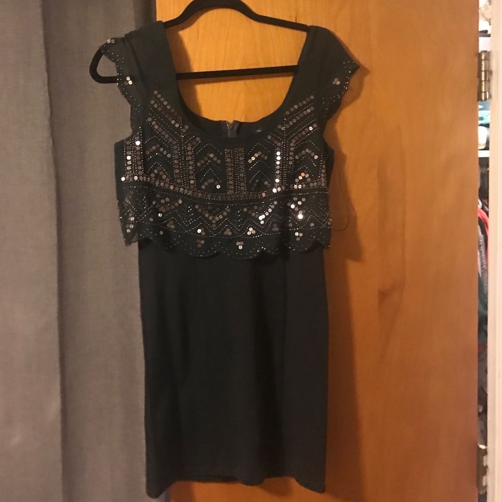 Embellished American Eagle dark grey dress