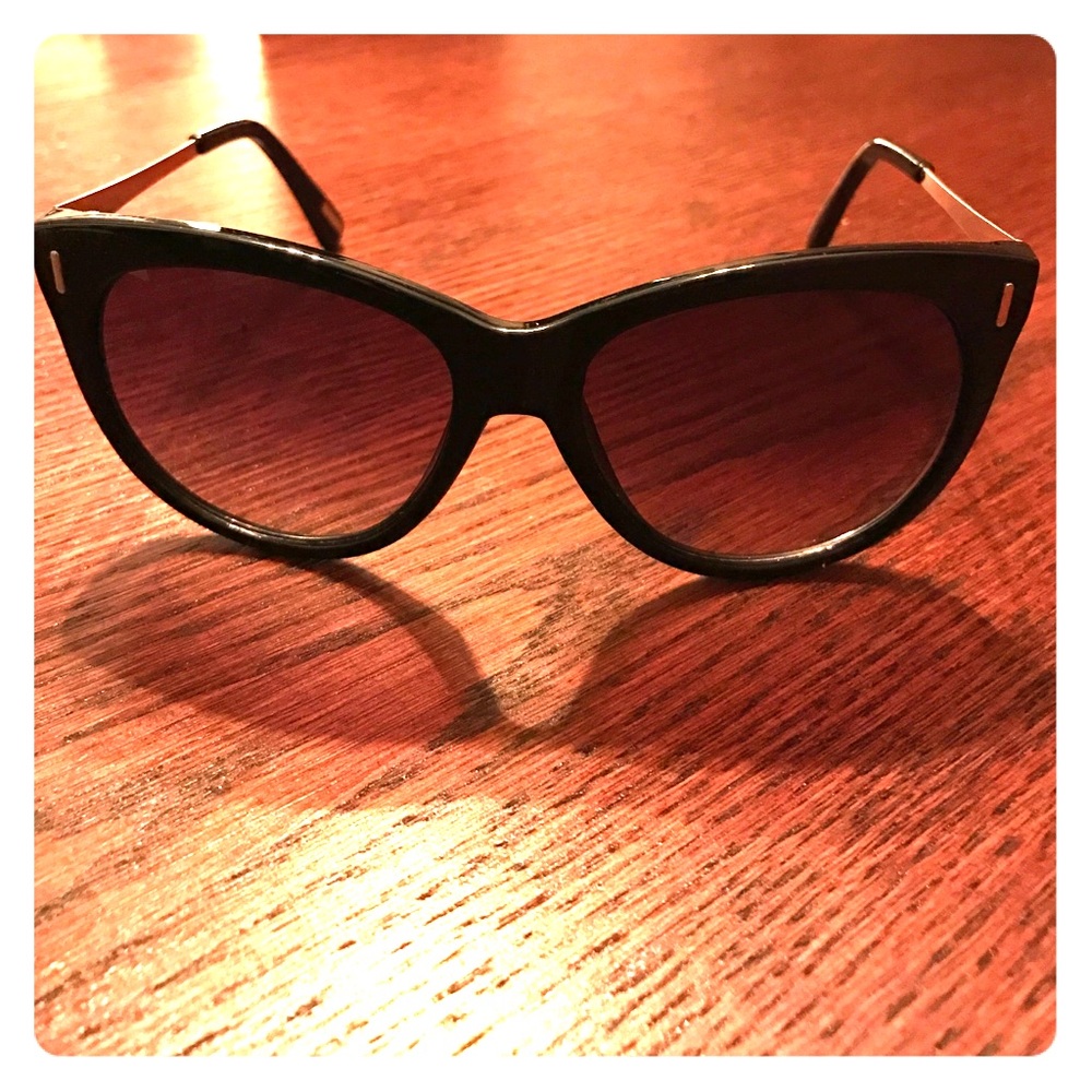 J Crew Sunglasses black