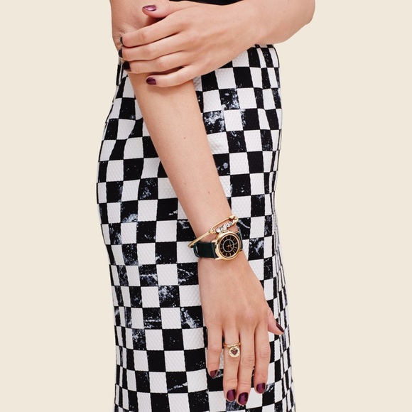 Marc Jacobs courtney blue leather silver watch - Picture 7 of 8