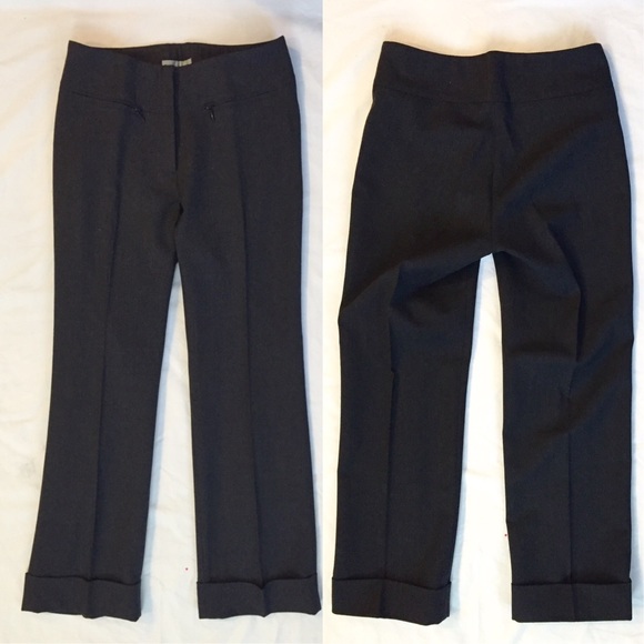 Jigsaw Cropped Trousers NWOT in Gray - Picture 2 of 7