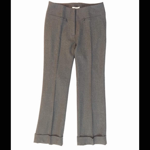 Jigsaw Cropped Trousers NWOT in Gray - Picture 4 of 7