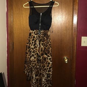 NEW black tail dress